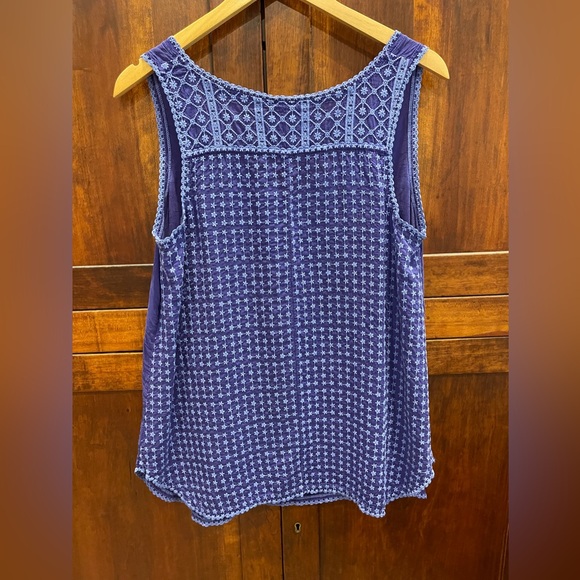 Johnny Was size medium sleeveless tank top tunic - Picture 2 of 8